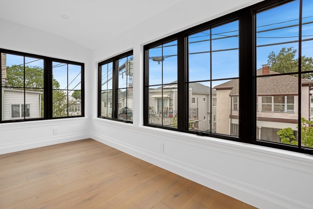 Empty room, Interior, Wood Texture Flooring