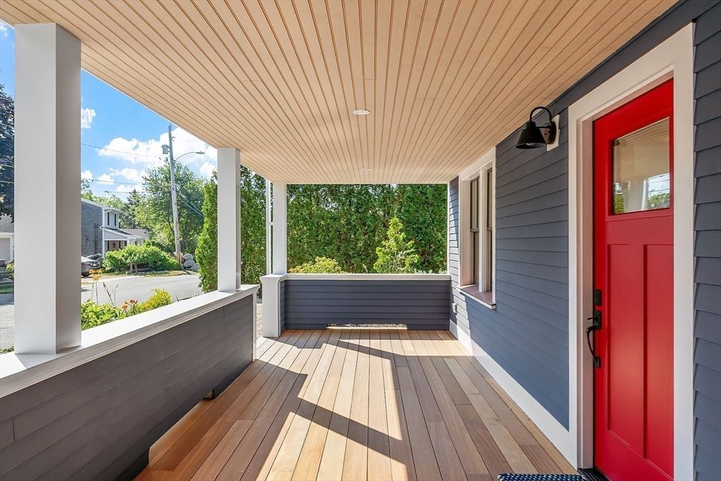 Exterior, Wood Texture Flooring