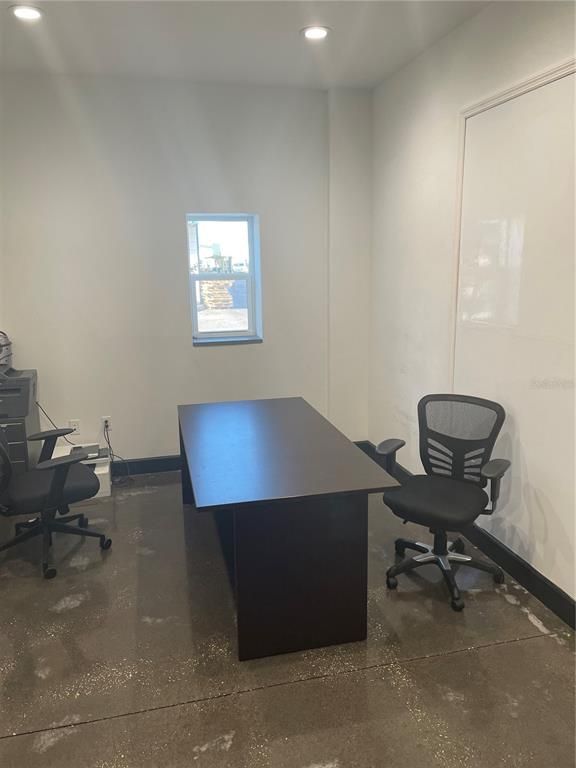 Home Office, Interior, Recessed Lighting