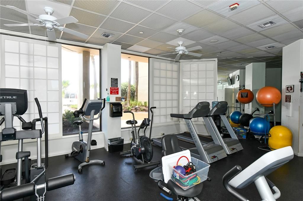 Fitness Equipment, Gym, Interior