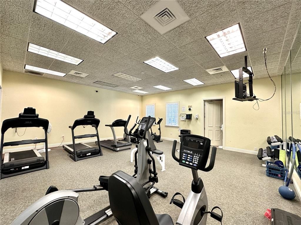 Fitness Equipment, Gym, Interior