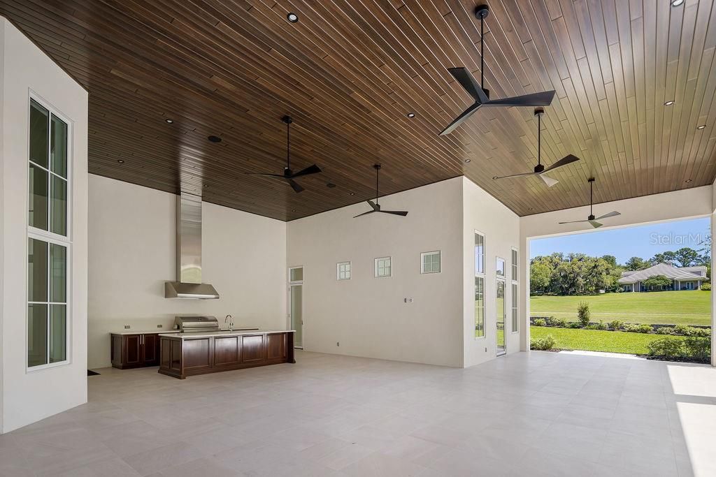 Interior, Recessed Lighting, Wooden Ceilings