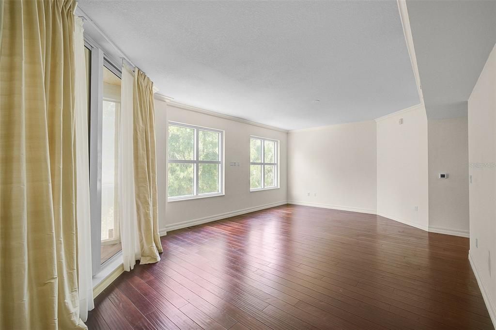 Empty room, Interior, Wood Texture Flooring
