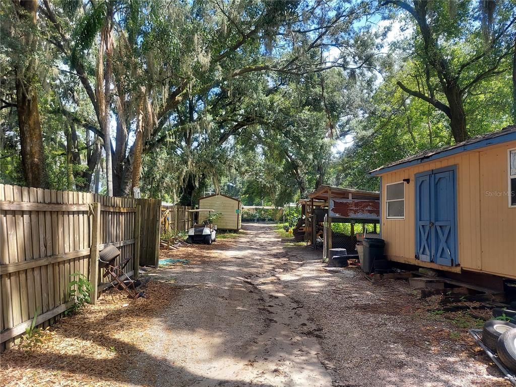 Backyard, Exterior