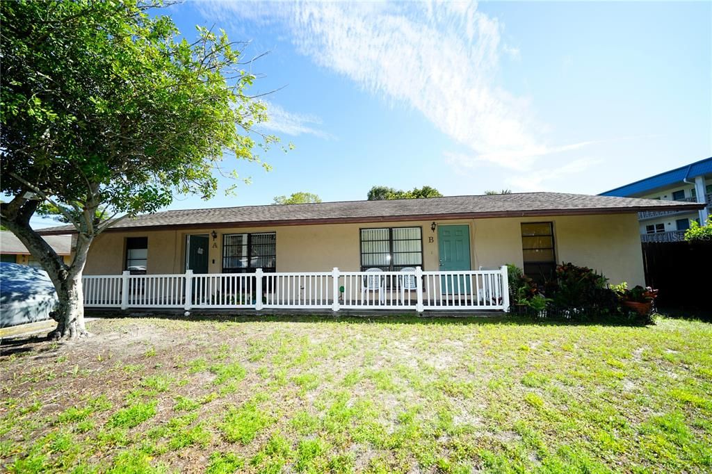 Backyard, Exterior