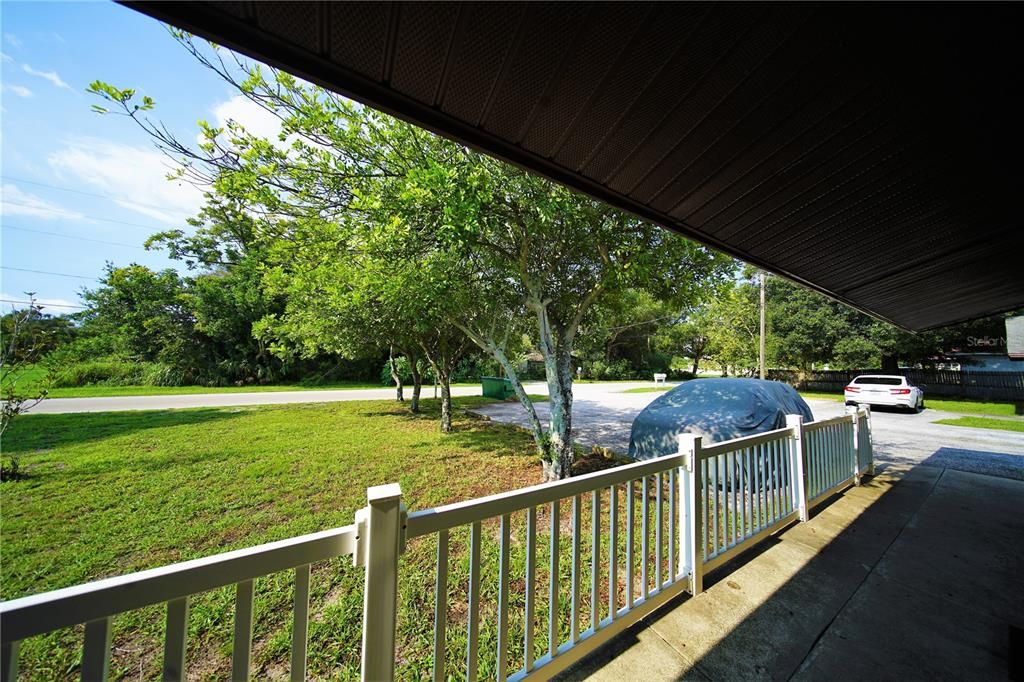 Backyard, Exterior