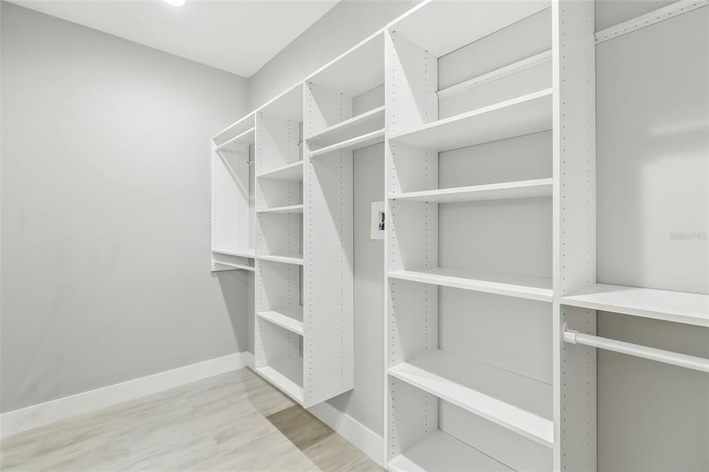 Interior, Recessed Lighting, Walk-in Closets, Wood Texture Flooring