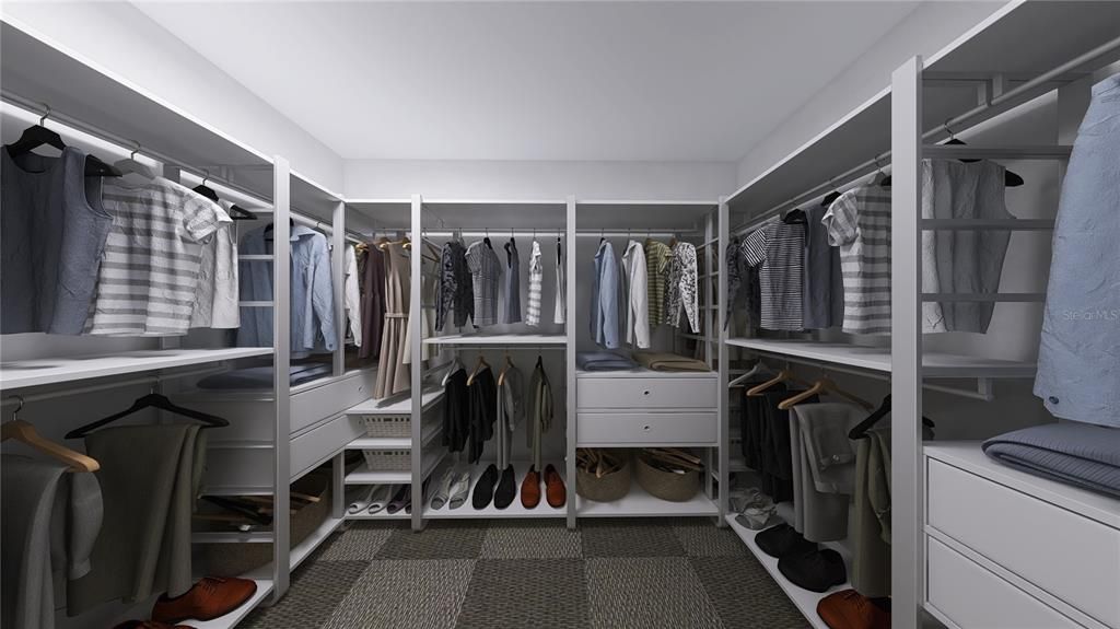 Interior, Walk-in Closets