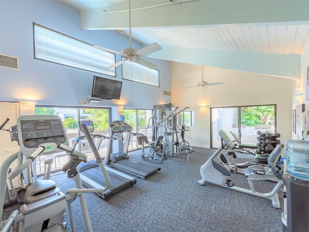 Fitness Equipment, Gym, Interior