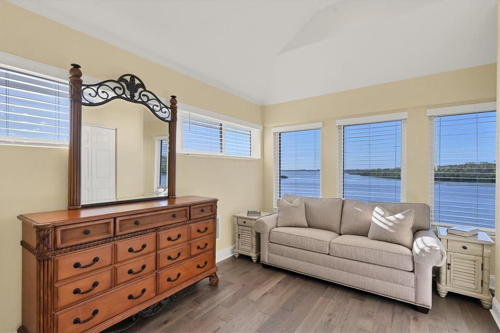 Bedroom, Interior, Water, Wood Texture Flooring