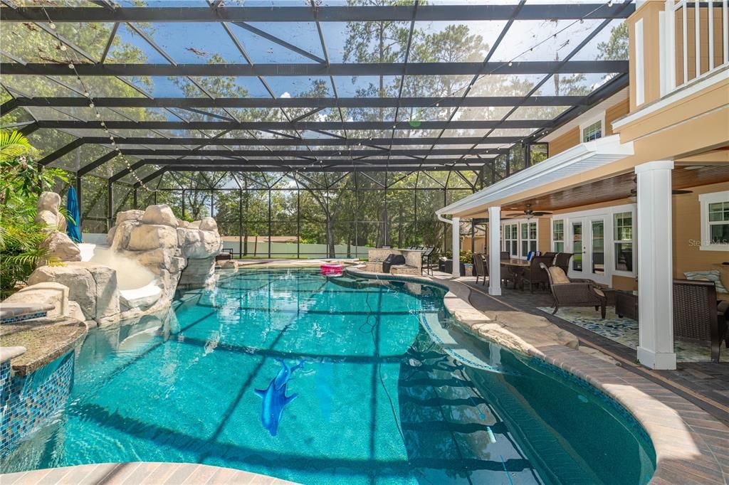 Glass Ceilings, Interior, Pool, Sun Room