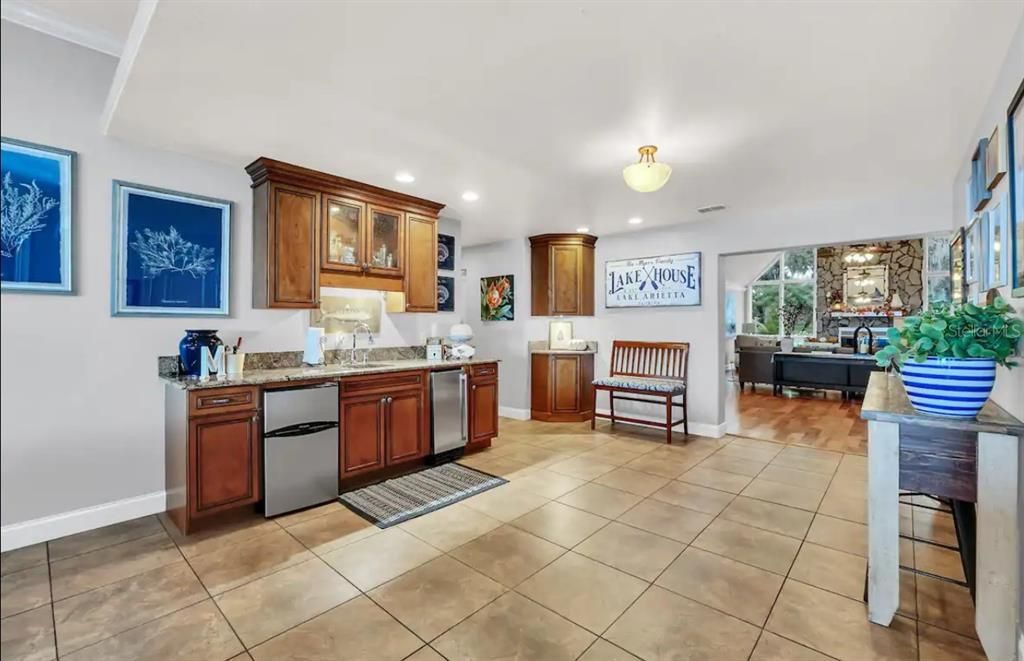 Interior, Kitchen, Living room, Recessed Lighting
