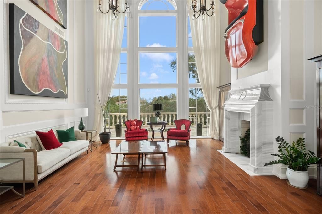 Fireplace, Interior, Living room, Wood Texture Flooring