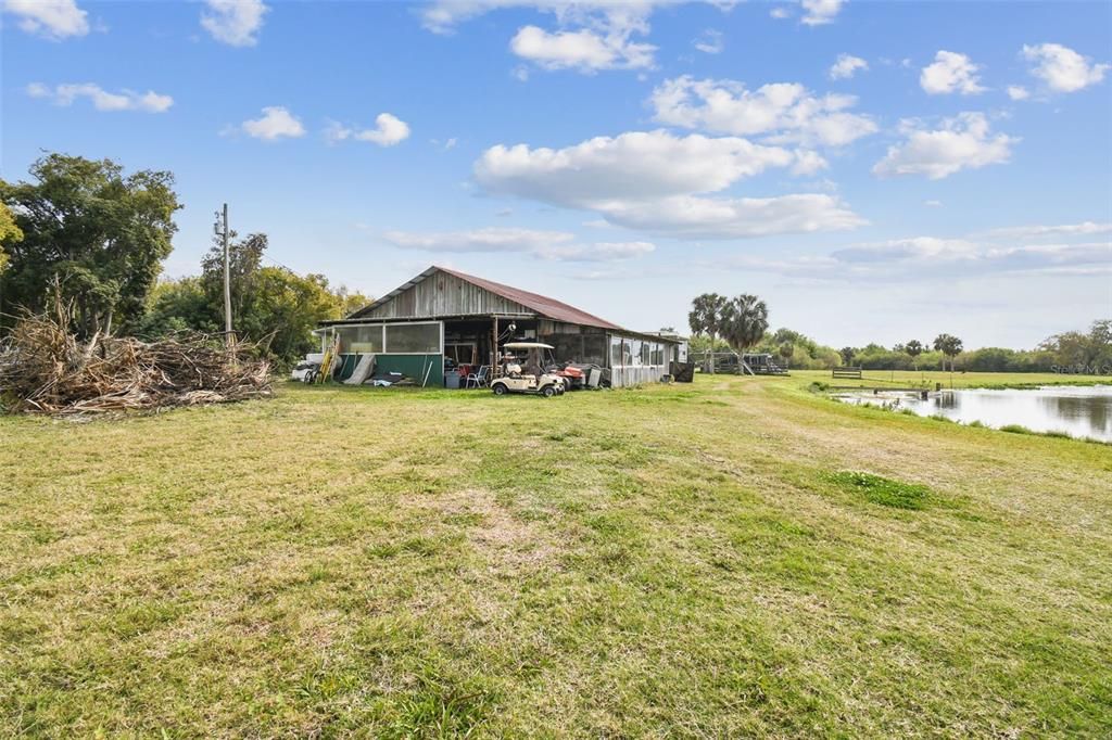 Backyard, Exterior, Lake