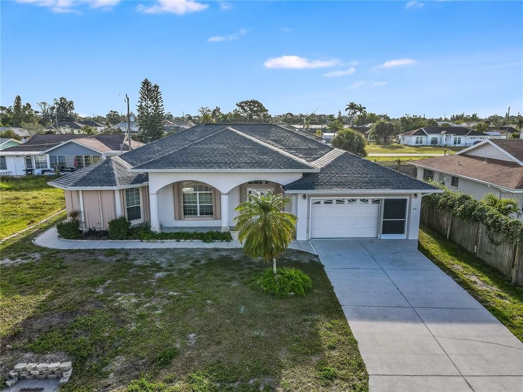 Attached, Backyard, Exterior, Facade, Ranch