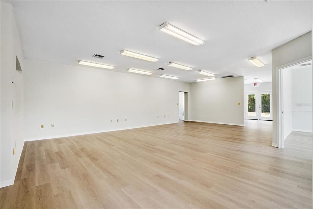 Empty room, Interior, Wood Texture Flooring