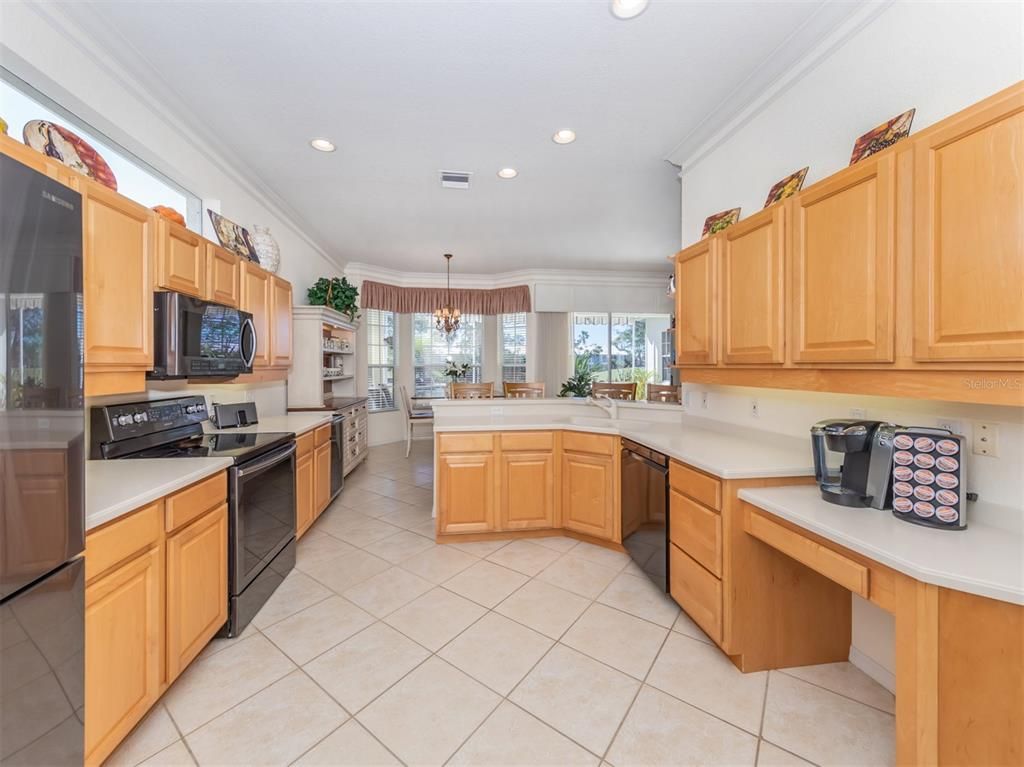Interior, Kitchen, Pendant Lights, Recessed Lighting