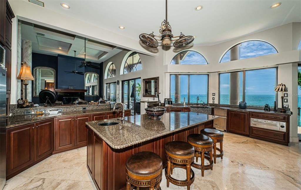 Interior, Kitchen, Pendant Lights, Recessed Lighting, Water