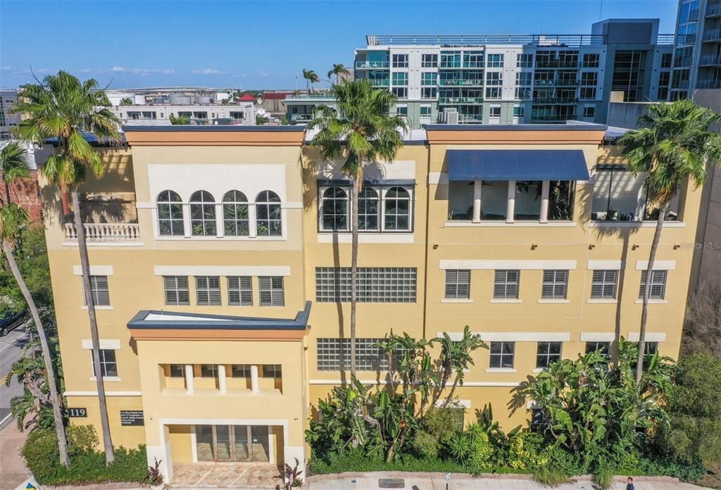 Exterior, Facade, Condo Building