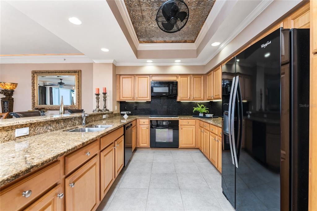 Interior, Kitchen, Recessed Lighting