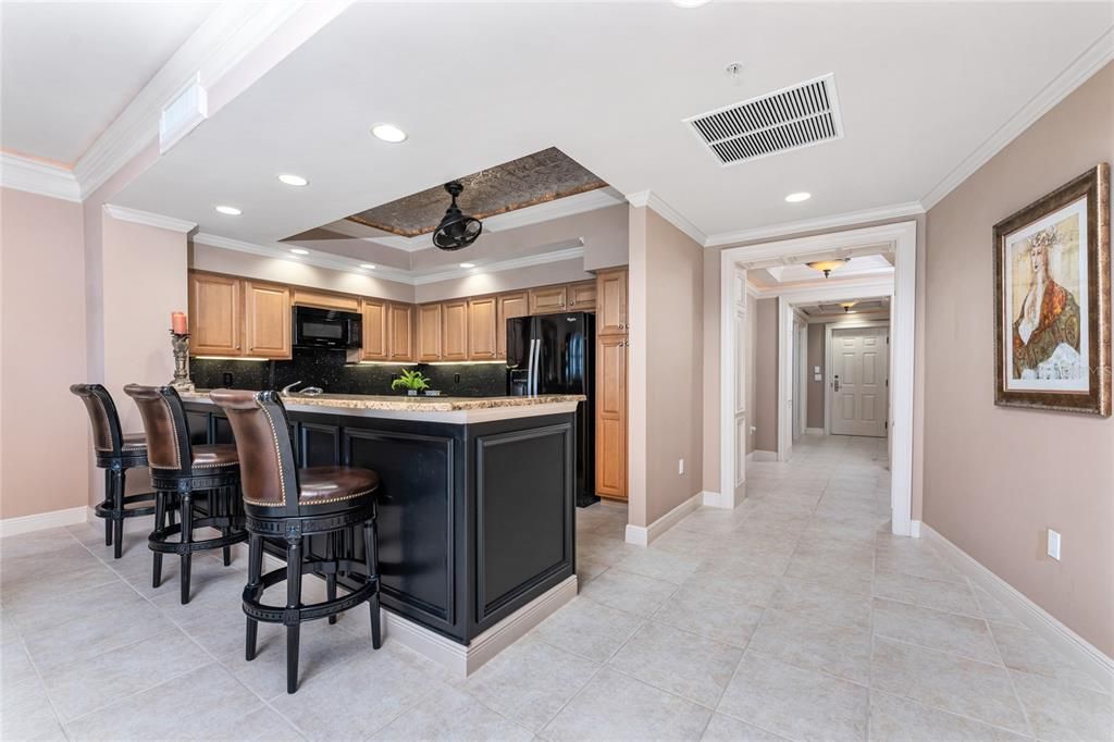 Interior, Kitchen, Recessed Lighting