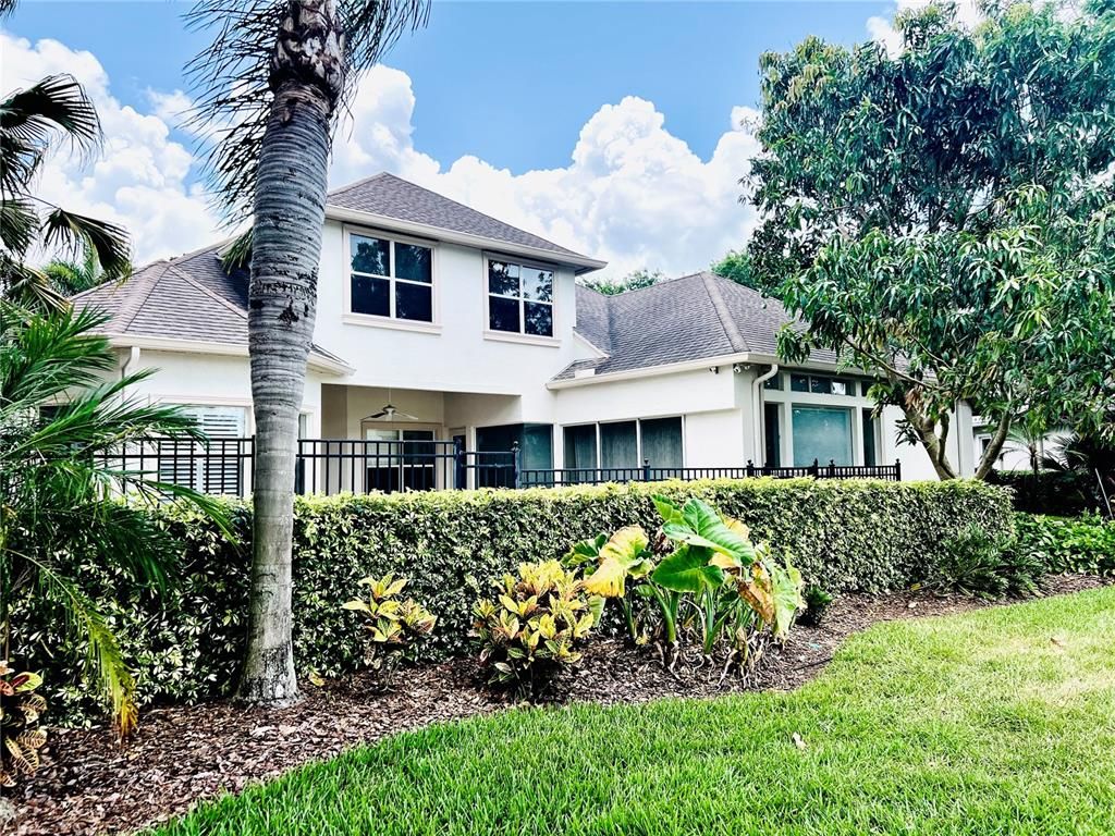 Backyard, Exterior