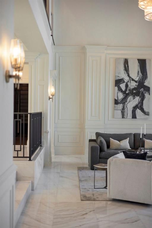 Fireplace, Interior, Living room, Marble