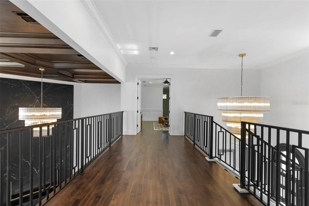 Chandelier, Interior, Recessed Lighting, Wood Texture Flooring