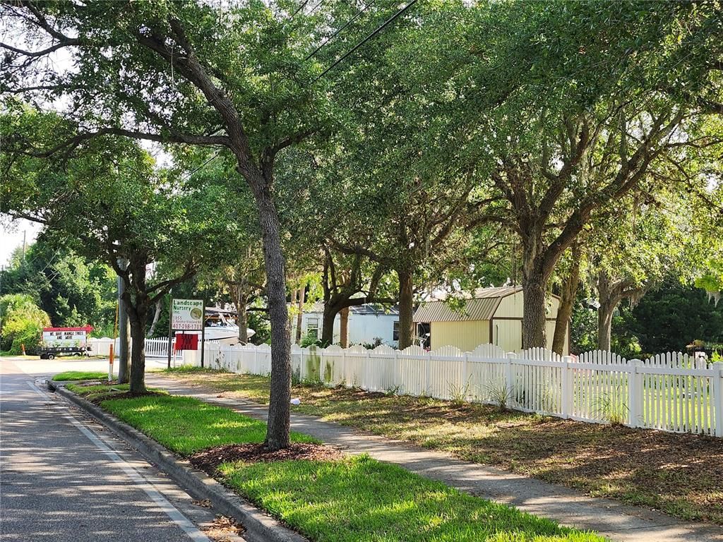 Backyard, Exterior