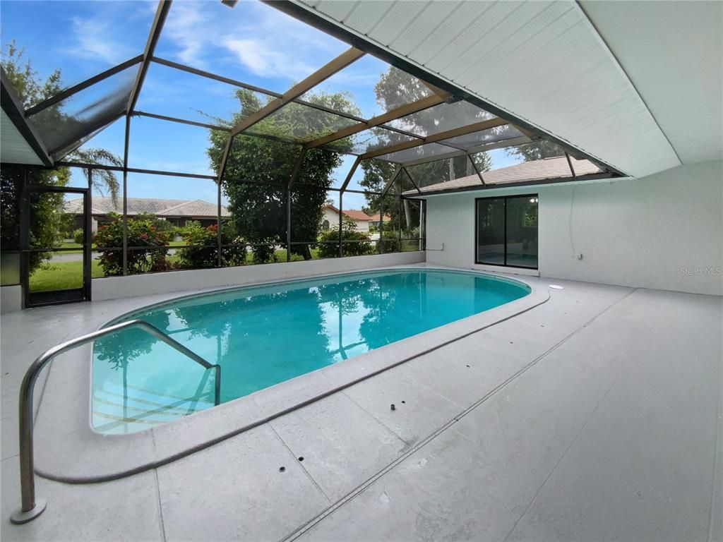 Glass Ceilings, Interior, Pool, Sun Room