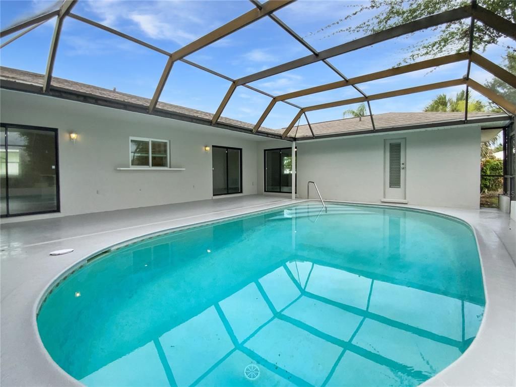 Glass Ceilings, Interior, Pool, Sun Room