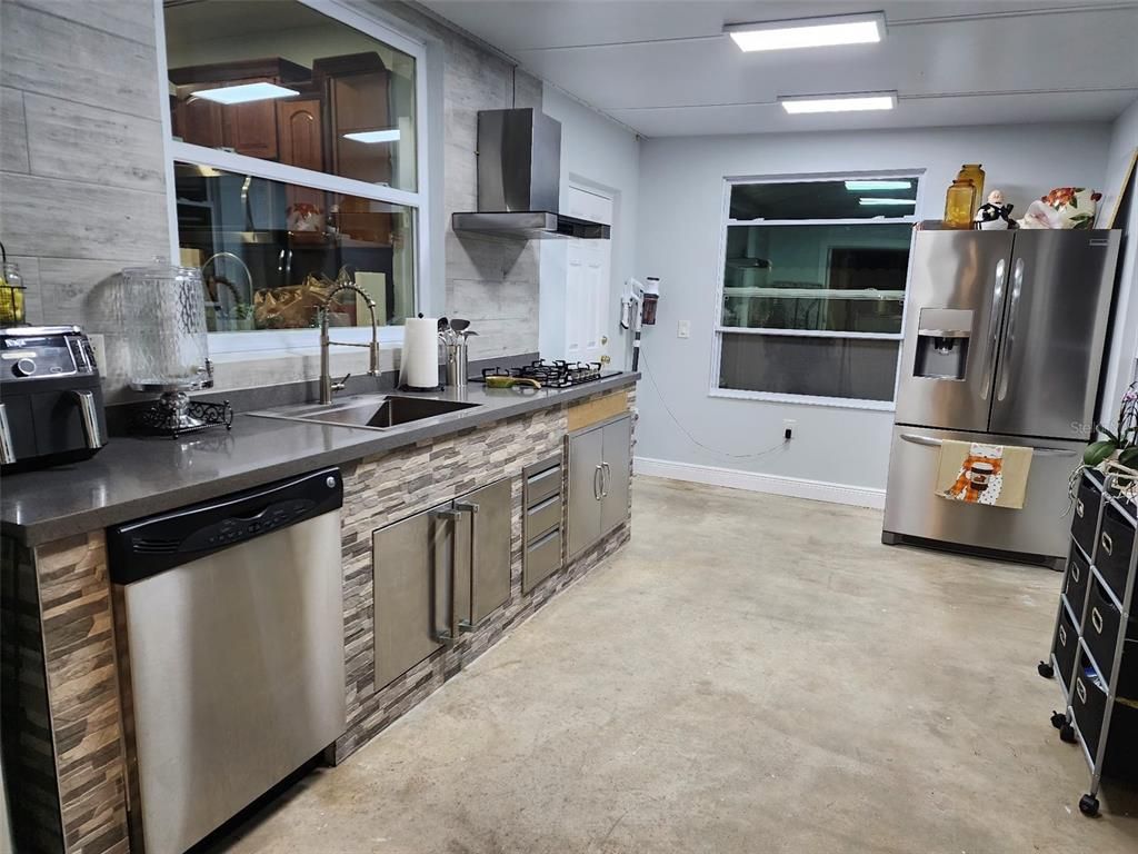 Interior, Kitchen, Stainless Steel Appliances