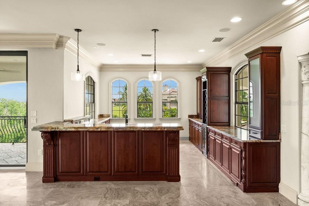 Interior, Kitchen, Pendant Lights, Recessed Lighting