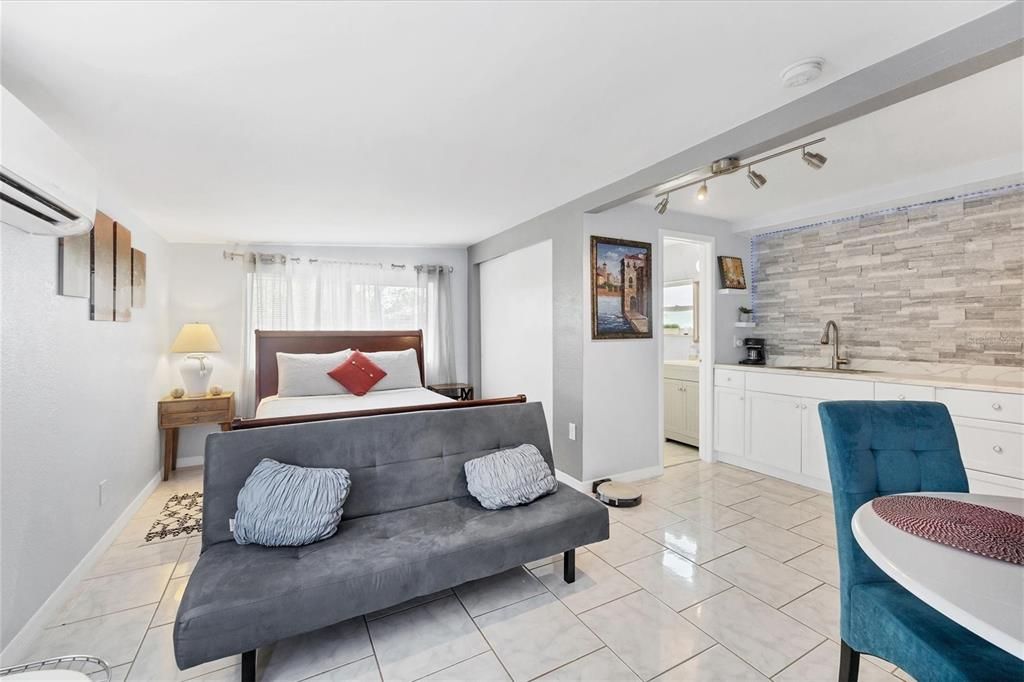Bedroom, Interior, Stone Walls