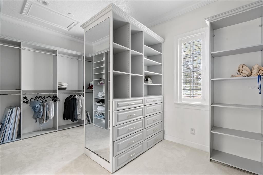 Interior, Walk-in Closets