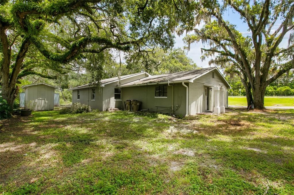 Backyard, Exterior