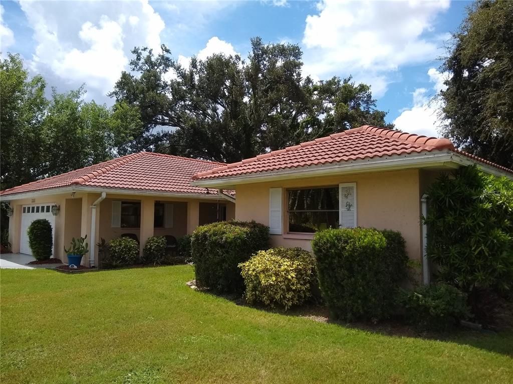 Attached, Backyard, Exterior, Facade, Mediterranean