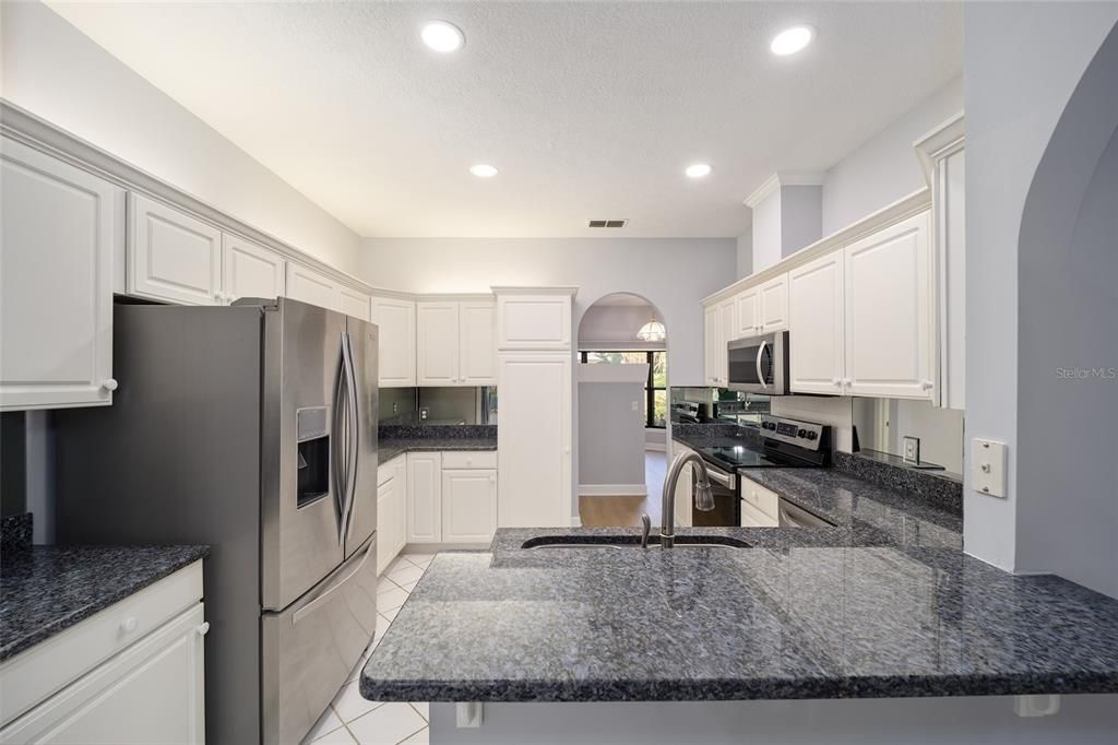 Interior, Kitchen, Recessed Lighting, Stainless Steel Appliances