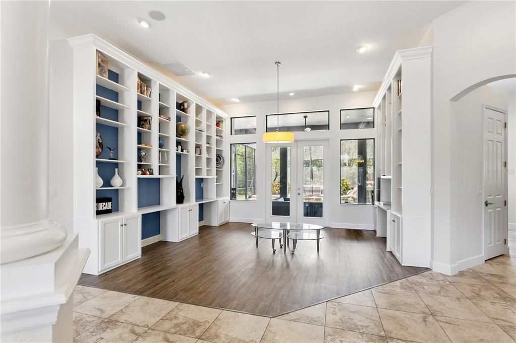 Interior, Pendant Lights, Recessed Lighting, Wood Texture Flooring