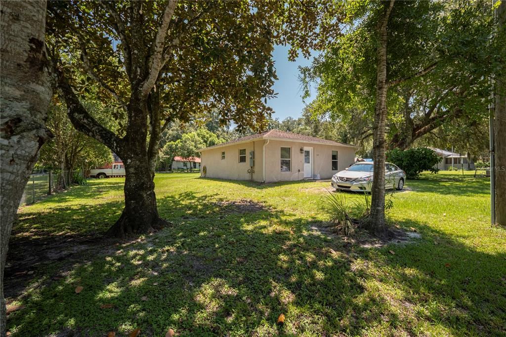 Backyard, Exterior