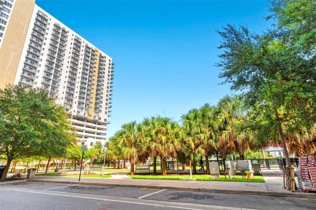 Exterior, Facade, Condo Building