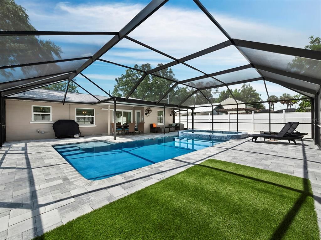 Glass Ceilings, Interior, Pool, Sun Room