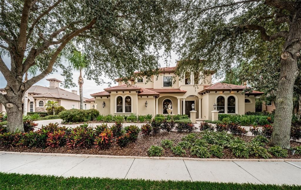 Backyard, Exterior, Facade, Mediterranean