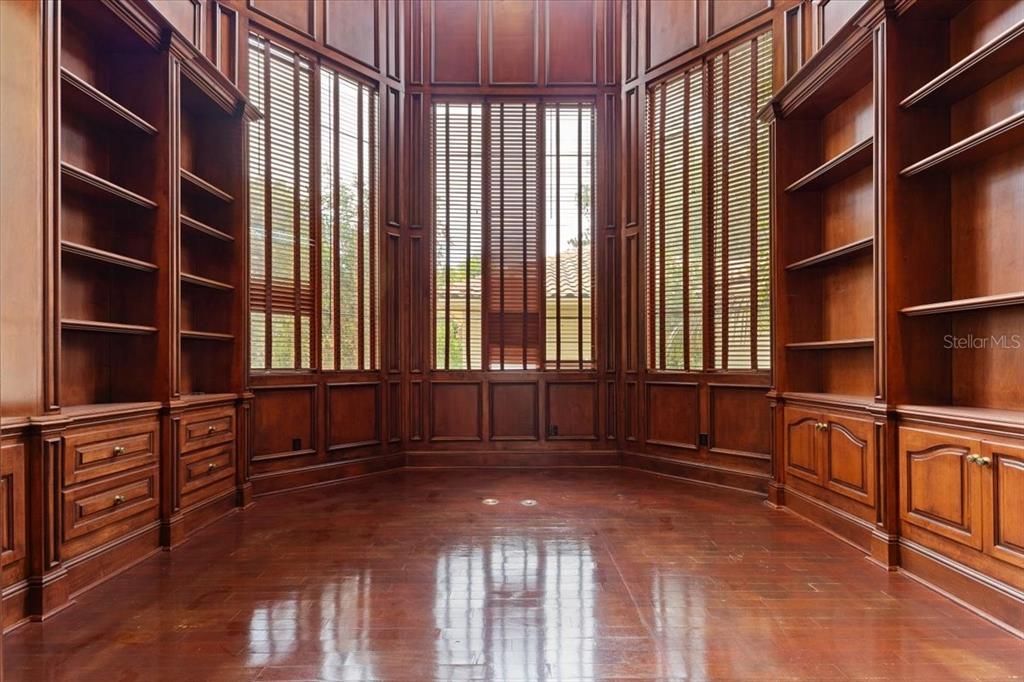 Empty room, Interior, Wood Texture Flooring, Wooden Walls