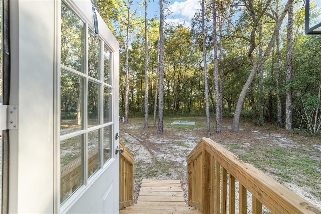 Backyard, Exterior