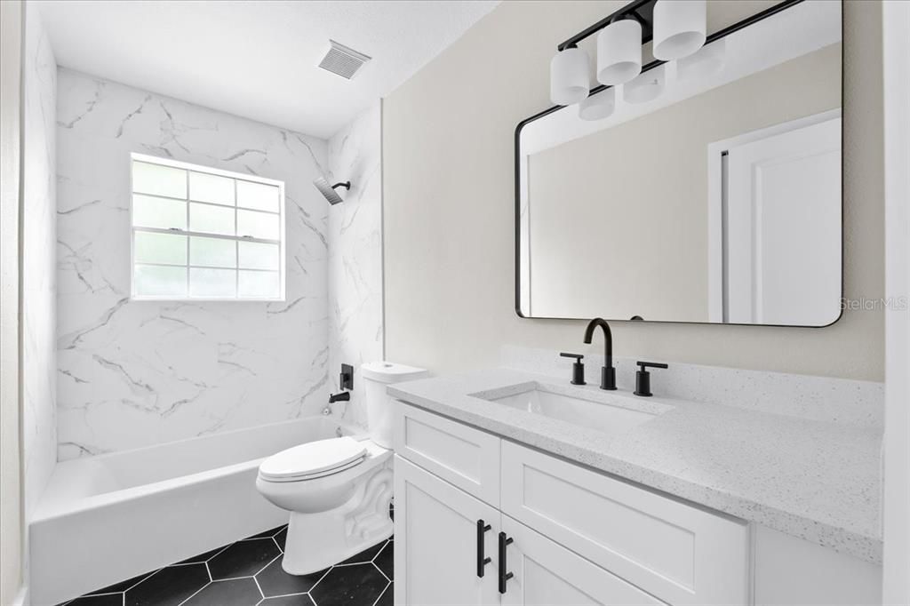 Bathroom, Interior, Marble Walls