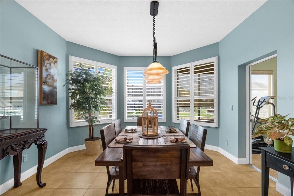 Dining room, Interior, Pendant Lights