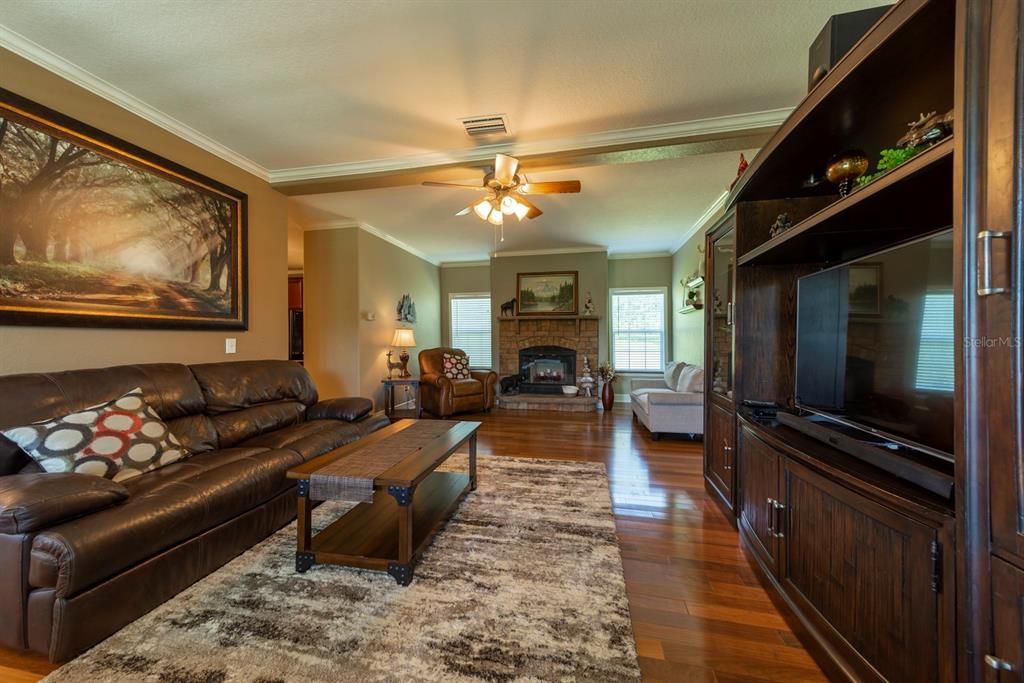 Fireplace, Interior, Living room, Wood Texture Flooring