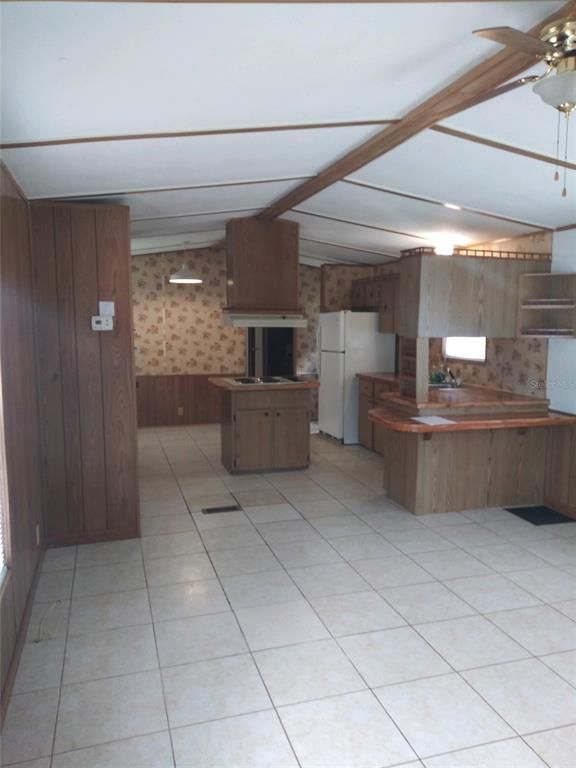 Interior, Kitchen, Wooden Beams
