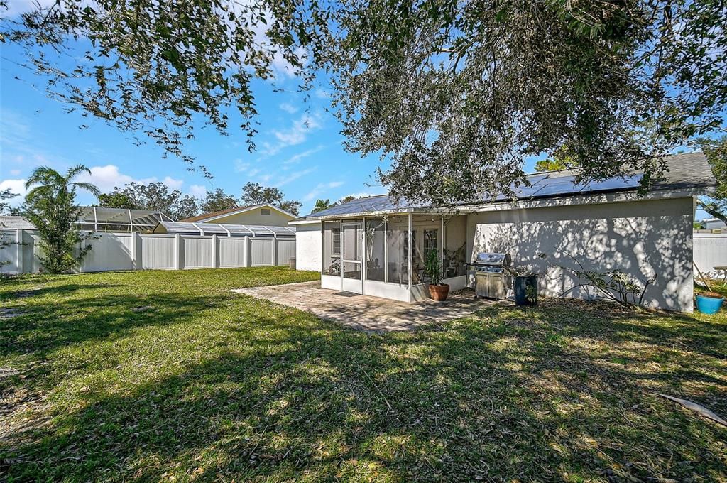 Backyard, Exterior